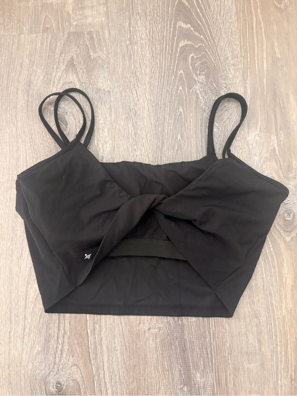 Halara Ultra Sculpt™ Double Straps Twisted Backless Cropped Yoga Tank Tops - Picture 5 of 8